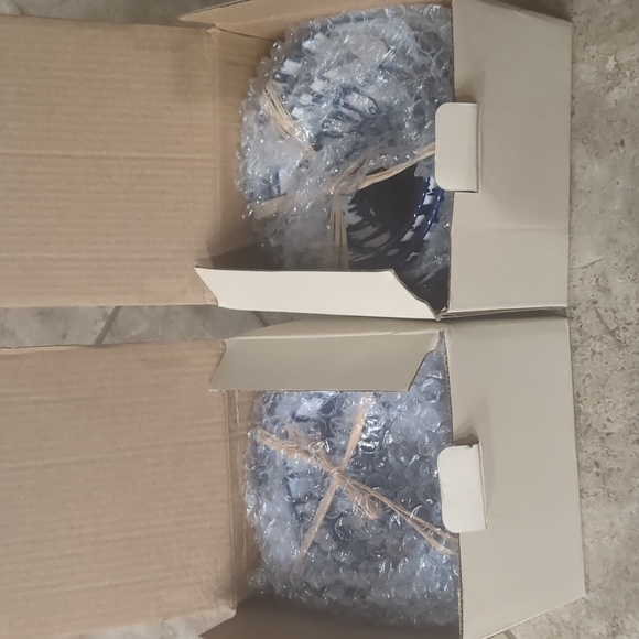 West Elm Indigo Tie Dye Bowl Set - Picture 2 of 4